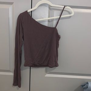 One shoulder Asymmetrical top